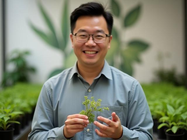 Photo of Kai Chen, Resident Botanist
